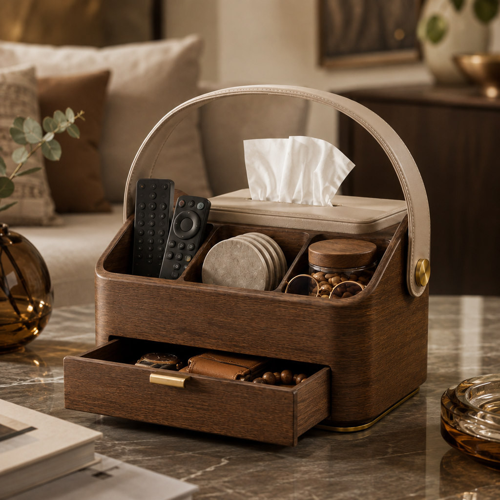 Living Room Mobile Storage Caddy