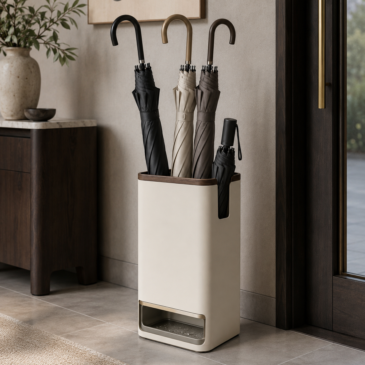 Automatic Drainage Umbrella Stand