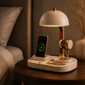 Bedside Valet Lamp with Wireless Charging
