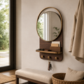Entryway Mirror Organizer