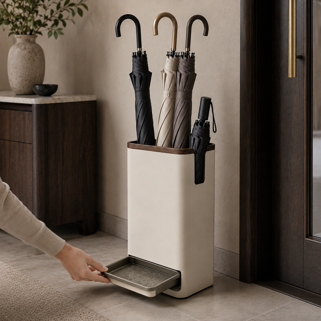 Automatic Drainage Umbrella Stand