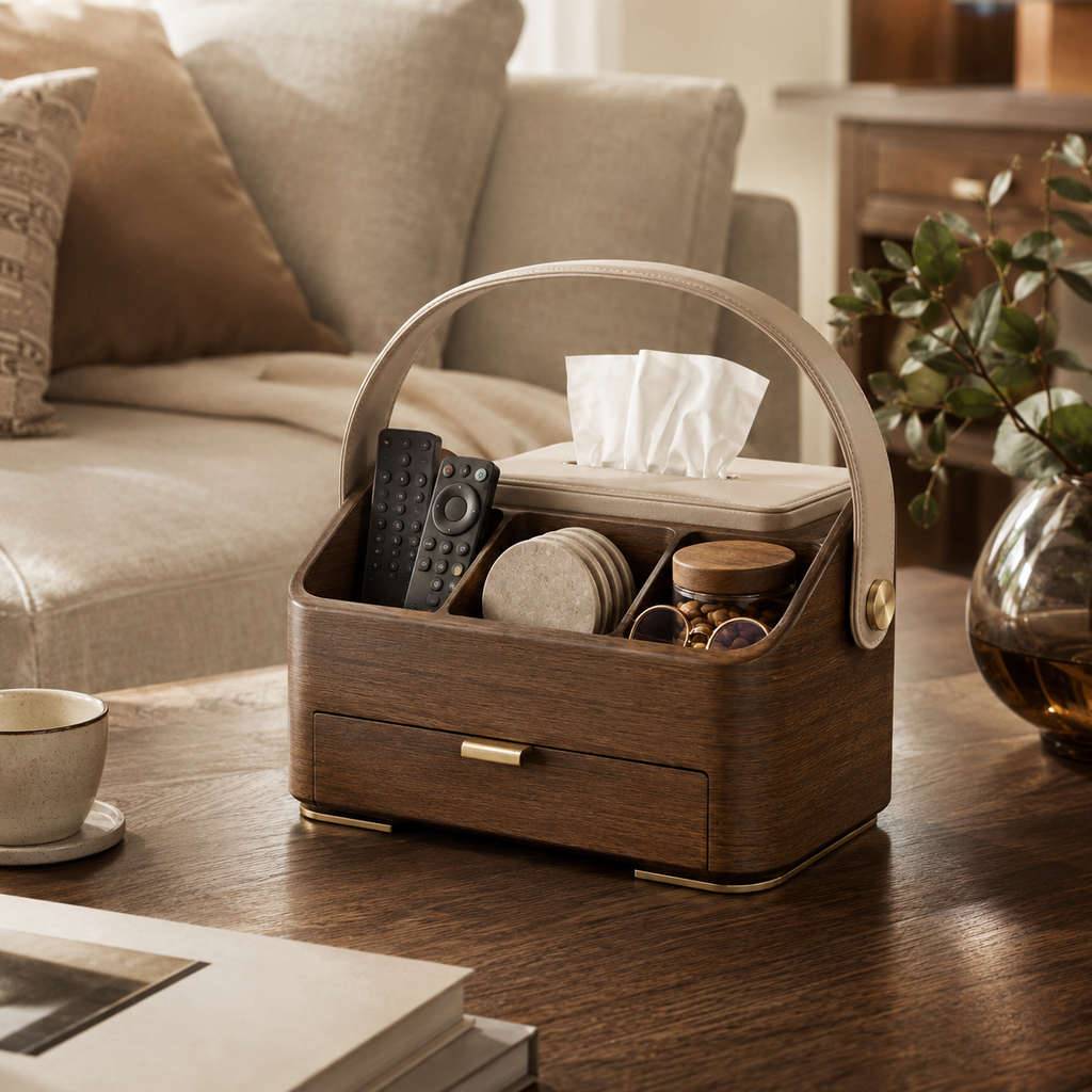 Living Room Mobile Storage Caddy