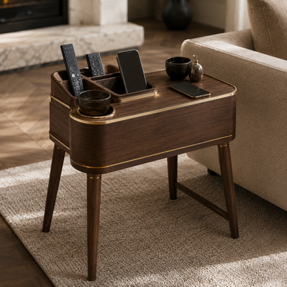 Convertible Sofa Arm Organizer Table